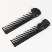 Peine de Metal para estilismo de peluquero de tamaño de bolsillo, peine profesional de aleación de Zinc para Barba para hombres, herramientas portátiles para dar forma al cuidado del bigote y antienredos - details 10