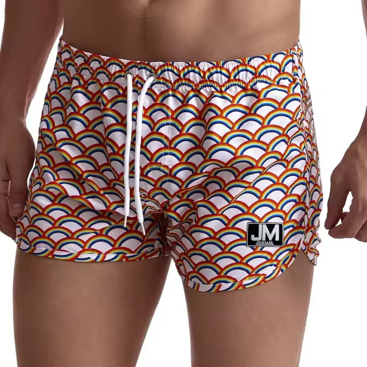 Pantalones cortos de playa de verano para hombre, tabla de natación, traje de baño corto Gailang, ropa a juego, pantalones de surf, trajes de baño Sunga Masculina, pantalones cortos para el hogar - 1