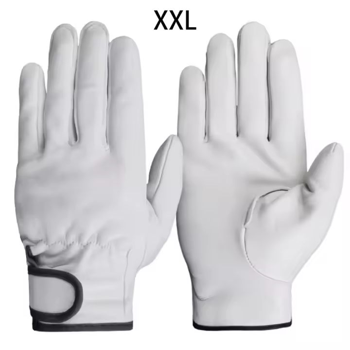 Guantes de trabajo de cuero para uso general, protección para soldadura, guantes resistentes al desgaste, guantes de seguridad con agarre flexible para conductor - 1