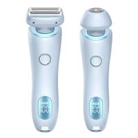 Maquinillas de afeitar eléctricas para mujer, recortador de Bikini 2 en 1, afeitadoras faciales, depilación para axilas, piernas, cuerpo de mujer, resistente al agua IPX7 - details 7