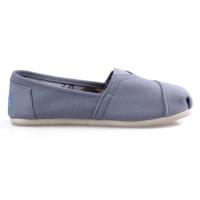 Mocasines Azules de Verano Zapatos Planos Clásicos de Lona para Mujer Zapatos Informales Cómodos y Transpirables para Hombre Alpargatas sin Cordones - details 4