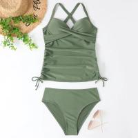 Conjunto de Baño de Dos Piezas de Cintura Alta para Mujer Conjunto de Tanqueini de Verano - details 7