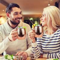 Taza de Vino Moscow Mule de Acero Inoxidable de 500ml Herramienta de Bar para Café y Cerveza para Ramadan - details 4