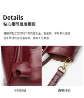 Bolso casual de mano para llevar verduras, bolso de primavera, nueva moda, versátil, bolso de hombro, bolso de mensajero simple, bolso pequeño para viajes diarios, bolso cuadrado. - details 2