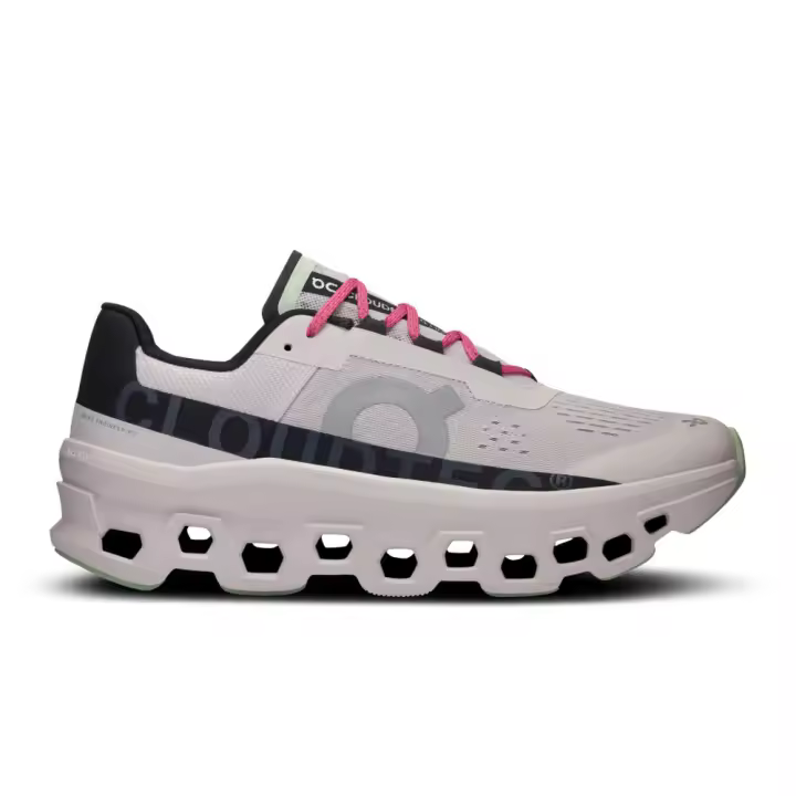 Zapatillas Grises On Running Cloudmonster Frost Negro - 1