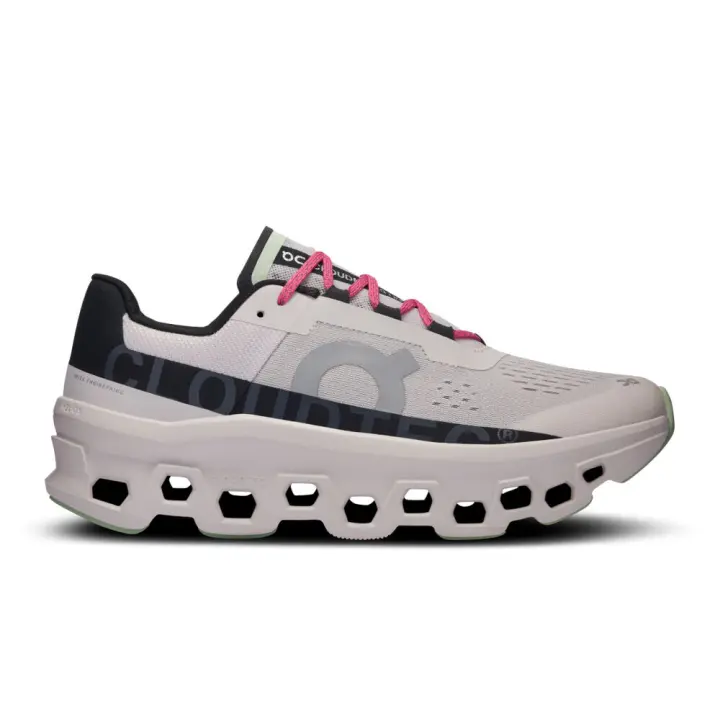 Zapatillas Grises On Running Cloudmonster Frost Negro - 1
