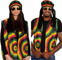 Gorro de Trenza de Punto Unisex Estilo Caribeno para Hip Hop Peluca de Estilo Dreadlocks - details 2