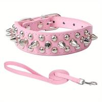 Collar de cuero, correa elegante y duradera, arnés mediano, collares de mochila para perros, collares de transporte - details 6