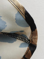 TRAFZA-Falda larga de satén con estampado de leopardo para mujer, faldas Midi de cintura alta, pliegues Vintage, ropa de calle informal, moda de verano - details 8