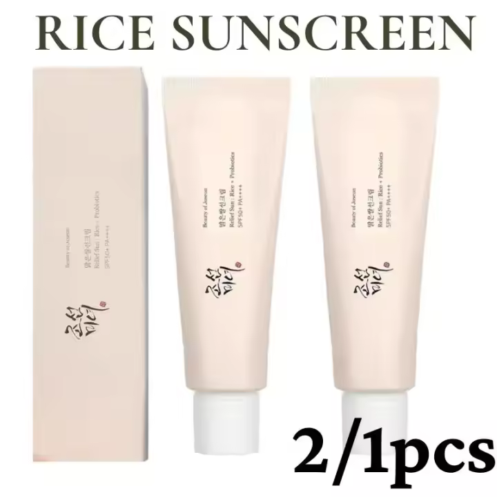 Loción de protección solar Protección solar de larga duración Crema blanqueadora de bloqueador solar ligera y no grasa Anti-UV Facial suave - 1