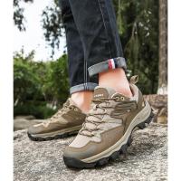 2025 zapatos de senderismo para hombre y mujer, zapatillas de deporte de malla, zapatos de montaña transpirables a la moda para niño, zapatos de trabajo para primavera, otoño y verano, Trekking al aire libre - details 25