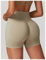 Pantalones de Yoga sin Costuras de Cintura Alta Secado Rápido para Verano - details 27