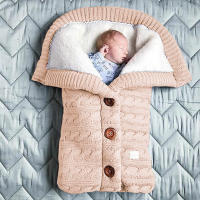Saco de Dormir Tejido para Bebés, Acolchado y con Forro, Ideal para Cochecitos en Primavera, Otoño e Invierno, Diseño con botón - details 6