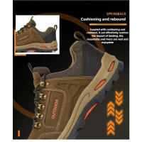 Zapatos de senderismo antideslizantes para hombre y mujer, zapatillas de Trekking de escalada al aire libre, botines de senderismo de montaña, zapatos casuales para caminar - details 6
