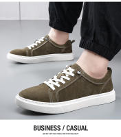Ligero suave suela blanca zapatos de los hombres de la primavera nuevos zapatos casuales zapatos de la junta de los hombres zapatos de cuero de la plataforma de cuero suave zapatos blancos - details 2