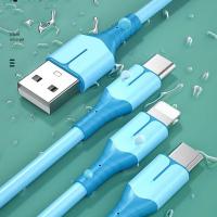 Línea de carga rápida de seguridad 3 en 1, Cable de datos 3 en 1, Cable de carga súper rápida - details 5