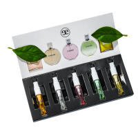Conjunto de Perfume Dorado Portátil Fragancia Natural Duradera de 3ml Spray Corporal para Mujeres - details 9
