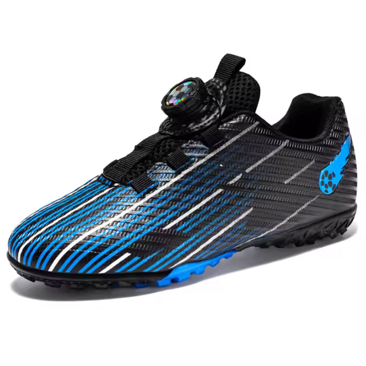 Zapatos de Fútbol para Niños Suela de Goma Natural Forro de Cuero Entrenamiento Deportivo al Aire Libre para Niños y Niñas - 1