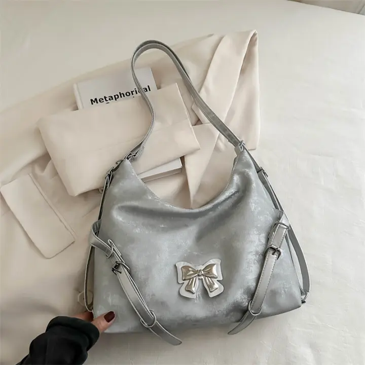 Nuevo, bolso de hombro, bolso de hombro, gran capacidad, bolso, bolso de mensajero, mochila, casual, moda, tendencia callejera - 1