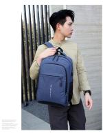 Mochila Impermeable Para Hombres Ultra Ligera Con Capacidad Para Portátil De 15.6 Pulgadas Estilo Clásico Bolsa De Espalda Para Libros Y Uso Diario - details 26