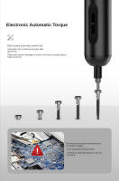Youpin DELIXI-destornillador eléctrico multifuncional, juego de destornilladores recargables para el hogar, herramientas de reparación - details 3