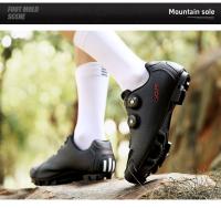 Mtb Men Racing Bike Shoes Road bicycle shoes Self-Locking Speed Bicycle Sneakers Mountain Road Cycling Footwear Women Spd Cleats - details 16