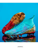 Botas de fútbol profesionales AG para hombres, zapatos de fútbol para niños, tacos altos para el tobillo, zapatillas de fútbol de hierba, zapatos de entrenamiento de Futsal, gran oferta - details 21