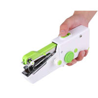 Máquina de coser portátil para reparaciones rápidas, Mini juego de costura para el hogar, herramienta de ropa DIY - details 6