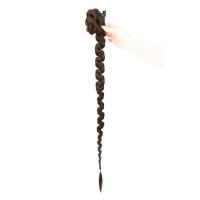 Extensiones de cabello trenzado largo sintético, trenzas de boxeo, peluca con cabeza de bola de Hip Hop, Clip de garra, trenzas torcidas naturales, cola de caballo para mujeres/niñas - details 7