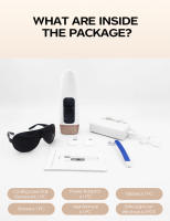 Vancostar-depiladora láser 3 en 1 para hombres y mujeres, máquina de depilación con refrigeración para rejuvenecimiento, eliminación de acné, 3 tamaños de luz, recortadora, uso doméstico, IPL - details 11