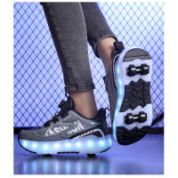 Nueva Mafia Zapatos Niñas 2024 Puede Caminar Y Deslizarse USB De Carga De Los Niños De Verano Zapatos Con Ruedas - details 23