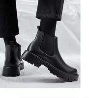 Botines de cuero PU de alta calidad para hombre, talla grande, para banquete de boda, Oxford, otoño e invierno, tallas 38-44 - details 4