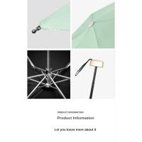 Parasol De Bolsillo Mini Protector Solar Y UV Sombrilla Plegable De Vinilo Para Protección Contra El Sol Y Lluvia - details 10