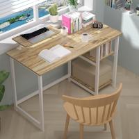 Escritorio de Computadora con Estantes Reversibles Mesa de Oficina para Ahorro de Espacio - details 40