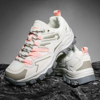 2025 zapatos de senderismo para hombre y mujer, zapatillas de deporte de malla, zapatos de montaña transpirables a la moda para niño, zapatos de trabajo para primavera, otoño y verano, Trekking al aire libre - details 4