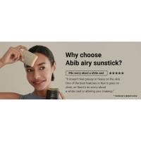 Abib susnstick, No white cast