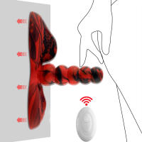 2in1 clitoris vagina doble estimulador g punto vibrador dildo masajero anal-vibración gay hombre mujeres masturbador juguetes sexuales productos - details 0