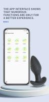 Mini Vibrador Anal Leten Control APP Masajeador Prostatas Estimulador de Placer para Hombres y Mujeres Juguete Intimo de Salud Sensual - details 9