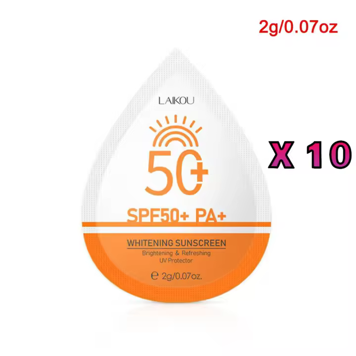 Blanqueamiento SPF90+ PA+++ para rostro, cuerpo, sol, protección UV, loción protectora solar ligera, resistente al agua, no grasa - 1