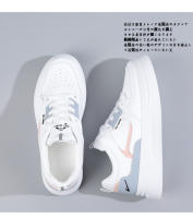 Little White para mujer, novedad de primavera 2023, edición coreana para mujer, zapatos informales versátiles Ins supercalientes para estudiantes, zapatos de suela gruesa - details 1