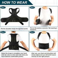 Tcare Corrector de Postura de Espalda Soporte Lumbar para Alivio del Dolor de Espalda y Apoyo para la Postura del Hombro - details 13