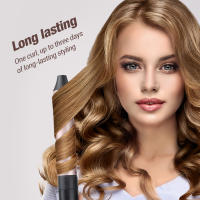 Rodillo para rizar el cabello multifuncional 6 en 1 con barril giratorio herramienta para estilizar el cabello - details 6