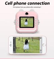 Cámara de impresión instantánea para niños, cámara de Video fotográfica Digital con impresora térmica, juguete de regalo de cumpleaños para niños y niñas - details 9