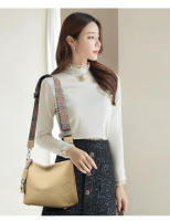 Bolso de hombro de piel de vaca para mujer, bandolera de cuero genuino, suave, informal, alta calidad - details 14