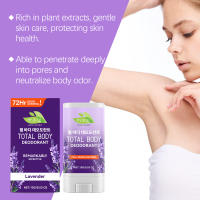 Varita antitranspirante de lavanda para el cuidado del cuerpo, aroma fresco y encantador de larga duración, ingredientes suaves - details 7