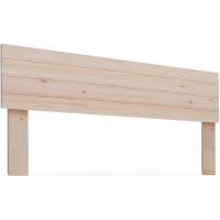 Gabo de Madera Rústico Vintage para Cama (145 x 44 cms.) Estilo Nórdico Crudo sin Pintar - details 60