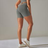 Hamidou-pantalones cortos de Yoga para mujer, mallas deportivas de cintura alta para gimnasio, correr, ciclismo, Verano - details 0
