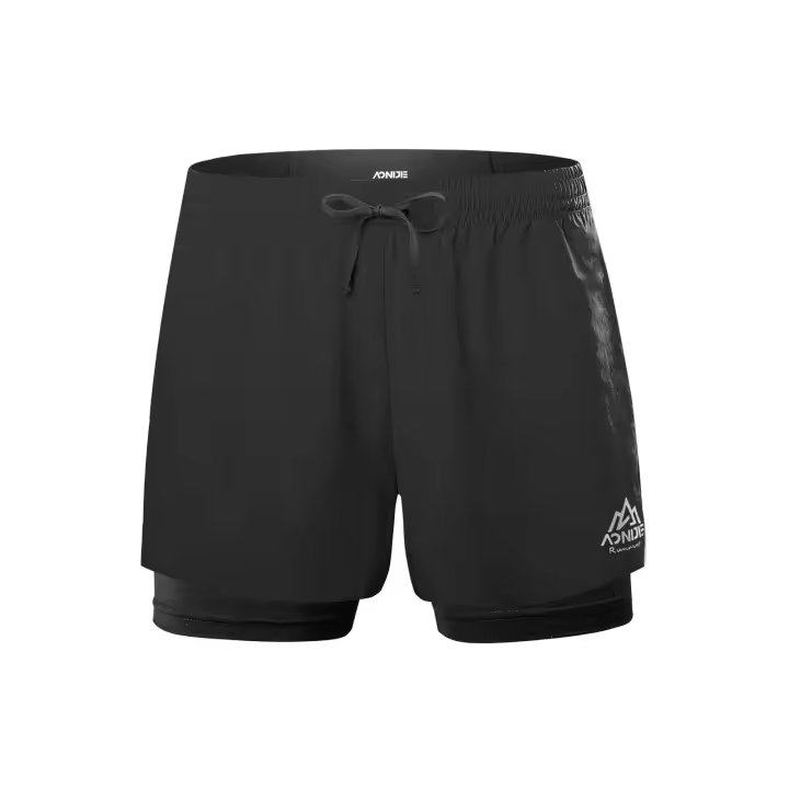 Pantalones cortos deportivos AONIJIE F5102 para hombre con secado rápido preventión de malos de vestuario para correr gimnasio fútbol tenis - 1
