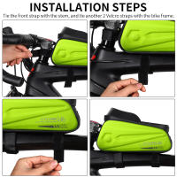 WEST BIKING-bolsa impermeable para teléfono, accesorio sensible a pantalla táctil de 7,0 pulgadas, para cuadro delantero de bicicleta de montaña o carretera - details 10