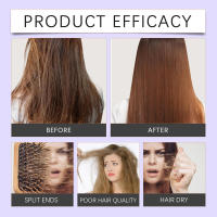 La solución de queratina HOEGOA repara la esencia seca dañada, el cabello encrespado, suave e hidratante. - details 8